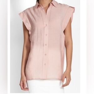 BCBGMaxAzria Powder Pink Theona Tunic Top